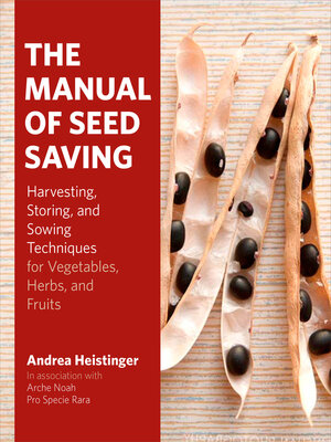 cover image of The Manual of Seed Saving